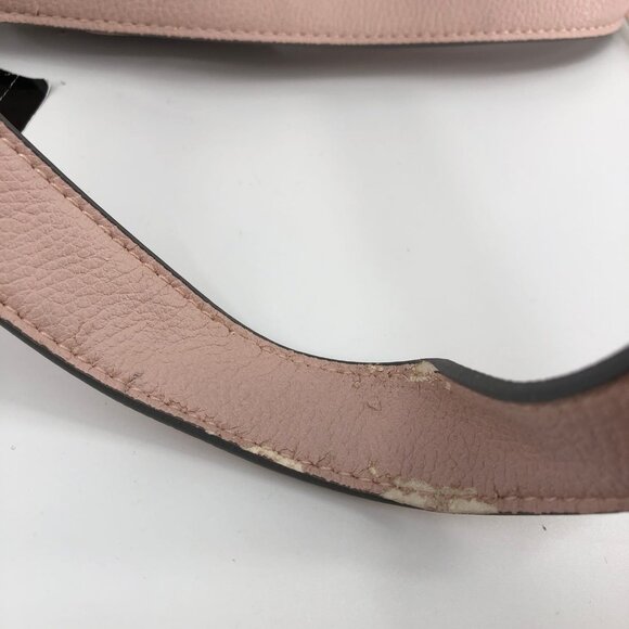 Ellen Tracy Pink Leather Shoulder Bag | Medium Size - Picture 7 of 7